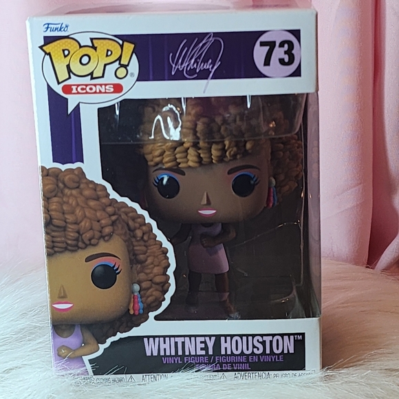 Funko POP! ICONS Whitney Houston #7 - Picture 2 of 7